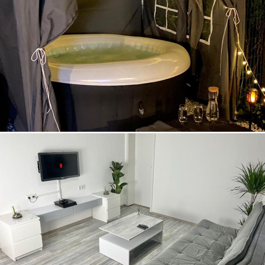 Wohnen Direkt An Der Rheinpromenade Mit Whirlpool Und Sauna Gotterswickerhamm Ngoại thất bức ảnh